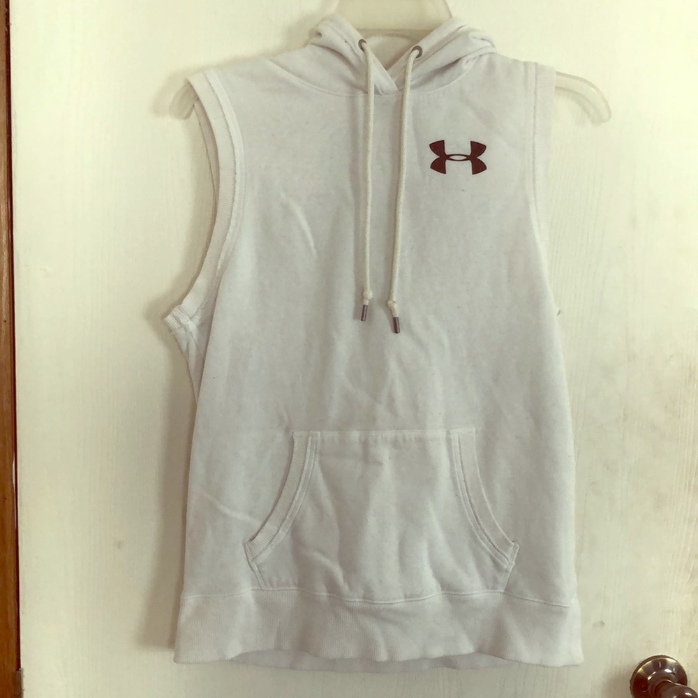 Under armor sleeveless athletic jacket